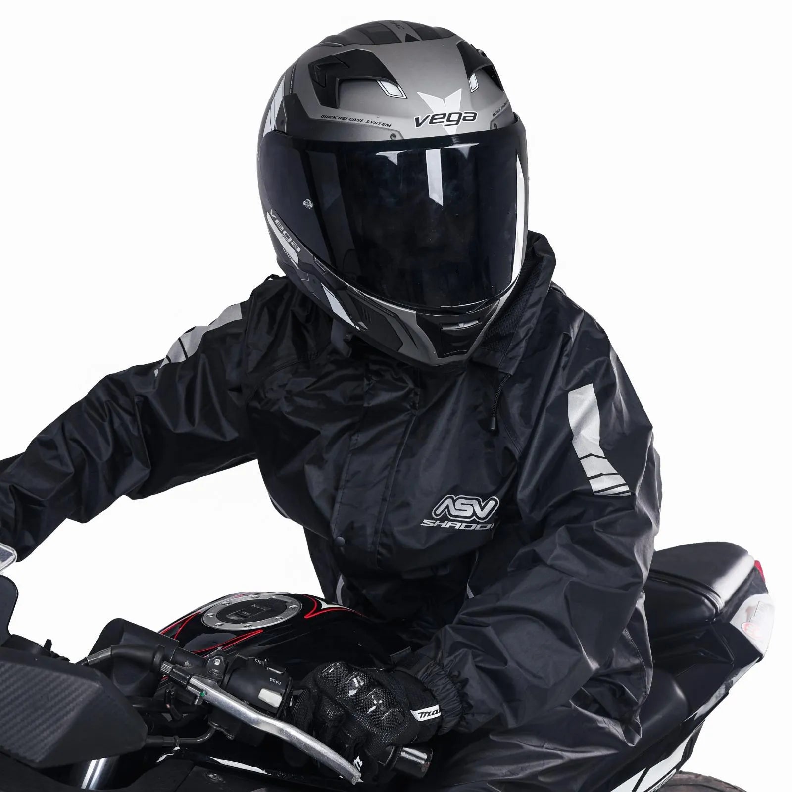 ASV Rain Coat Shadow Fiber PVC