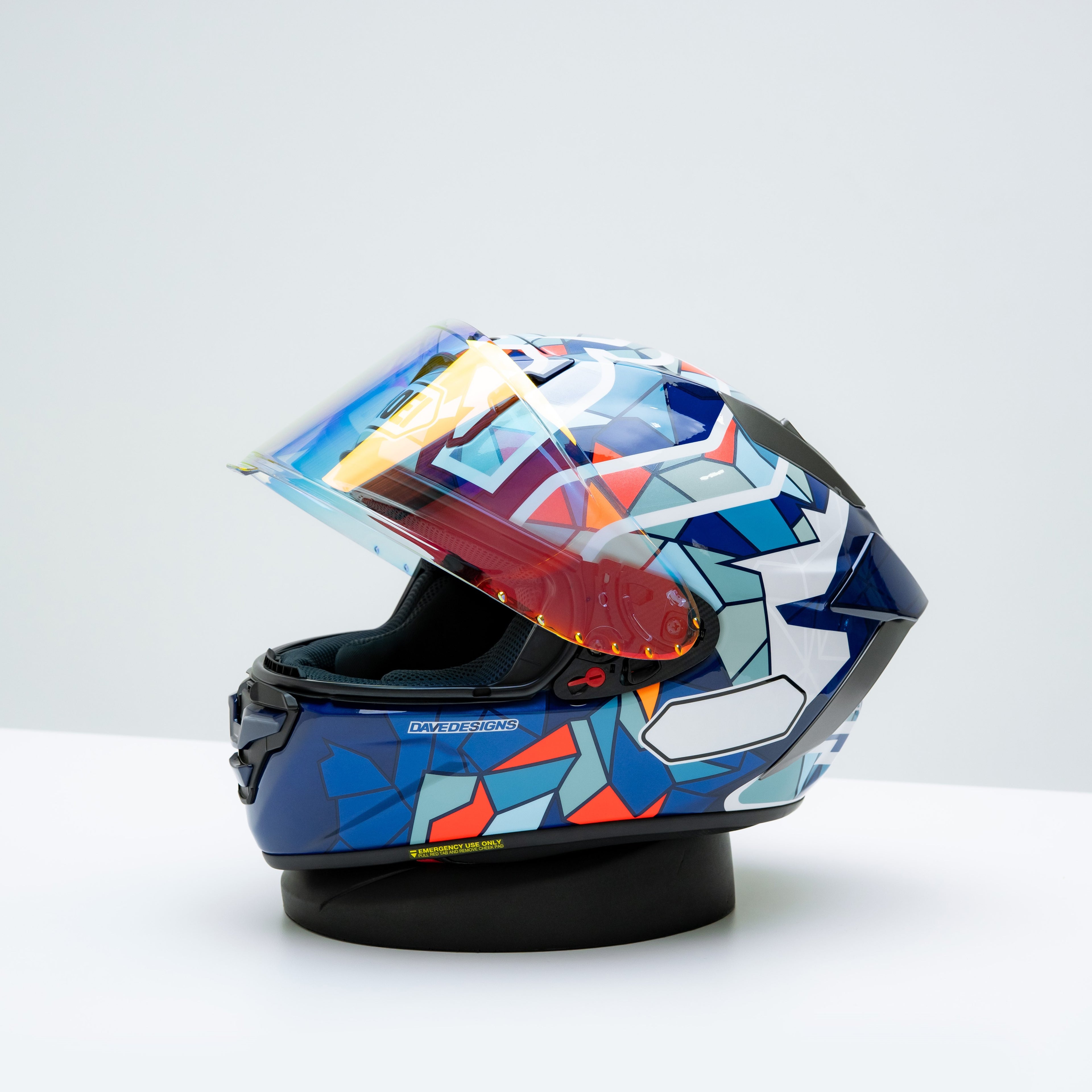 Clean Photochromic Iridium Visor X15 & Z8